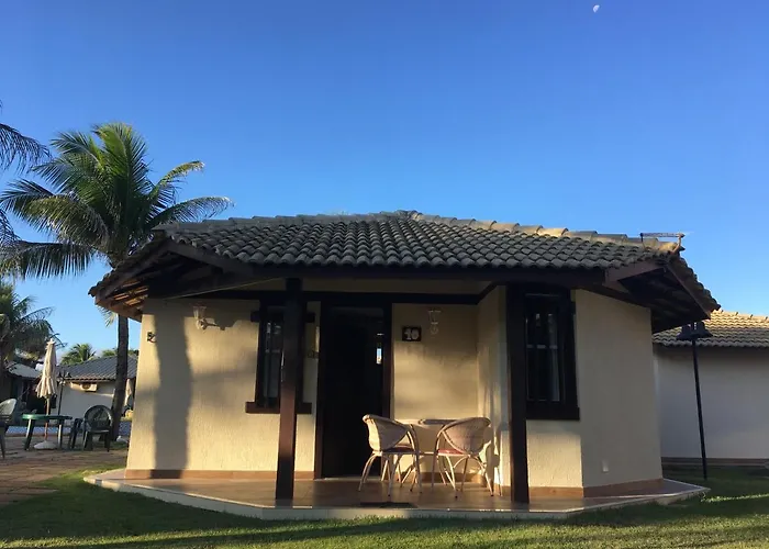 Chalé em frente à Praia